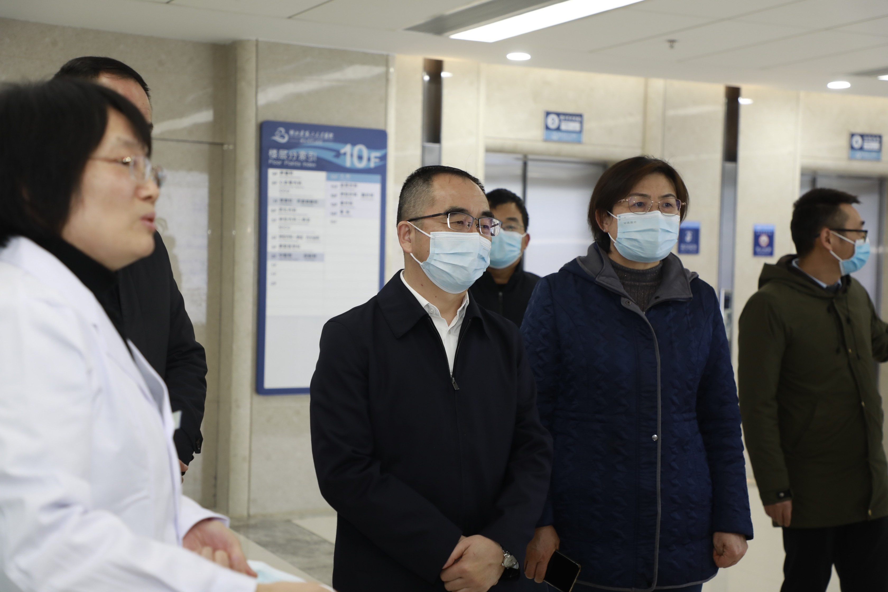 杨承礼组长到91porn
阳逻院区进行调研指导